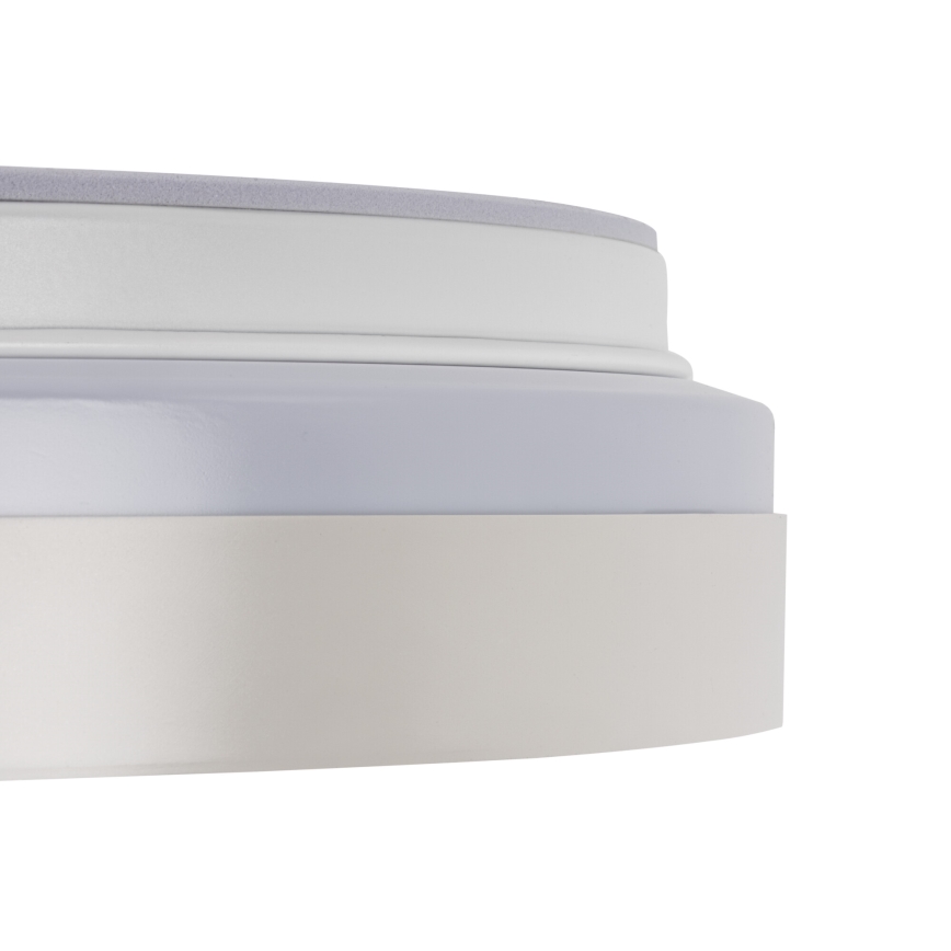 LED hämardatav laelamp LIXAN LED/65W/230V 3000-6500K läbimõõt 48,6 cm valge/hõbedane + kaugjuhtimispult