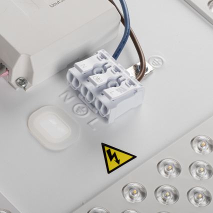 LED hämardatav laelamp LIXAN LED/65W/230V 3000-6500K läbimõõt 48,6 cm valge/hõbedane + kaugjuhtimispult