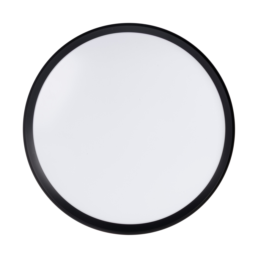 LED hämardatav laevalgusti LIXAN LED/65W/230V 3000-6500K läbimõõt 48,6 cm valge/must + kaugjuhtimispult