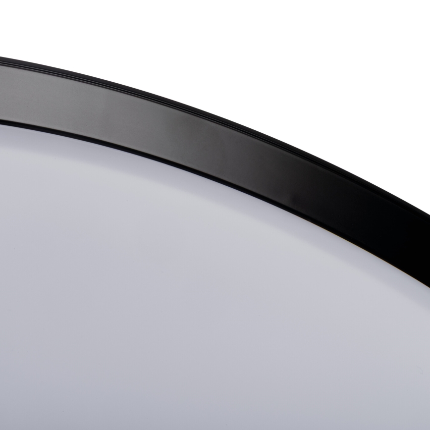 LED hämardatav laevalgusti LIXAN LED/65W/230V 3000-6500K läbimõõt 48,6 cm valge/must + kaugjuhtimispult