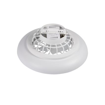 LED RGBW hämardatav laelamp ventilaatoriga PLAVE PAN LED/24W/230V 3000-6500K läbimõõt 48,5 cm valge + kaugjuhtimispult