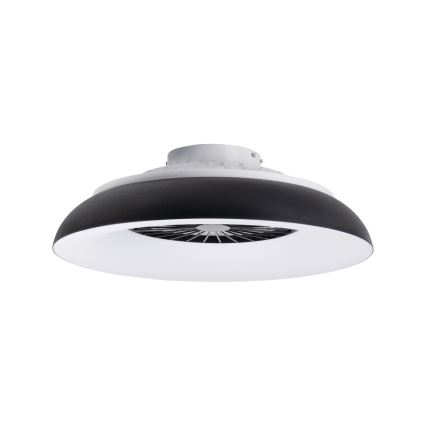 LED RGBW hämardatav laevalgusti ventilaatoriga PLAVE PAN LED/48W/230V 3000-6500K läbimõõt 60 cm must + kaugjuhtimispult