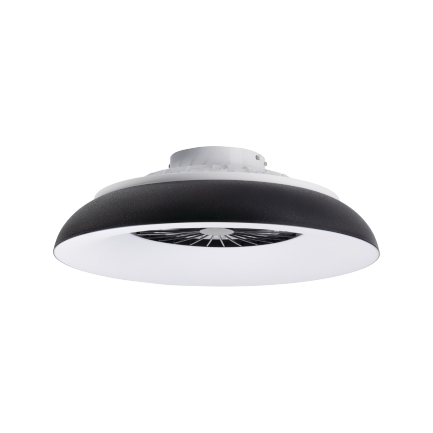 LED RGBW hämardatav laevalgusti ventilaatoriga PLAVE PAN LED/48W/230V 3000-6500K läbimõõt 60 cm must + kaugjuhtimispult
