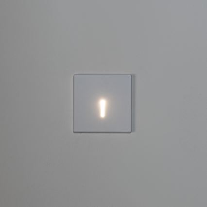 LED trepivalgusti MAGNIK LED/1,7W/230V 2700/3300/3900/4600/5700K valge ruudukujuline