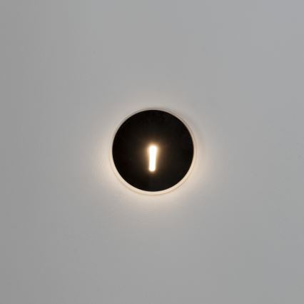 Ümmargune must LED-trepi valgusti MAGNIK LED/1,7W/230V 2700/3300/3900/4600/5700K
