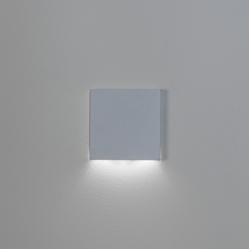 LED trepivalgusti MAGNIK LED/1,7W/230V 2700/3300/3900/4600/5700K valge, ruudukujuline