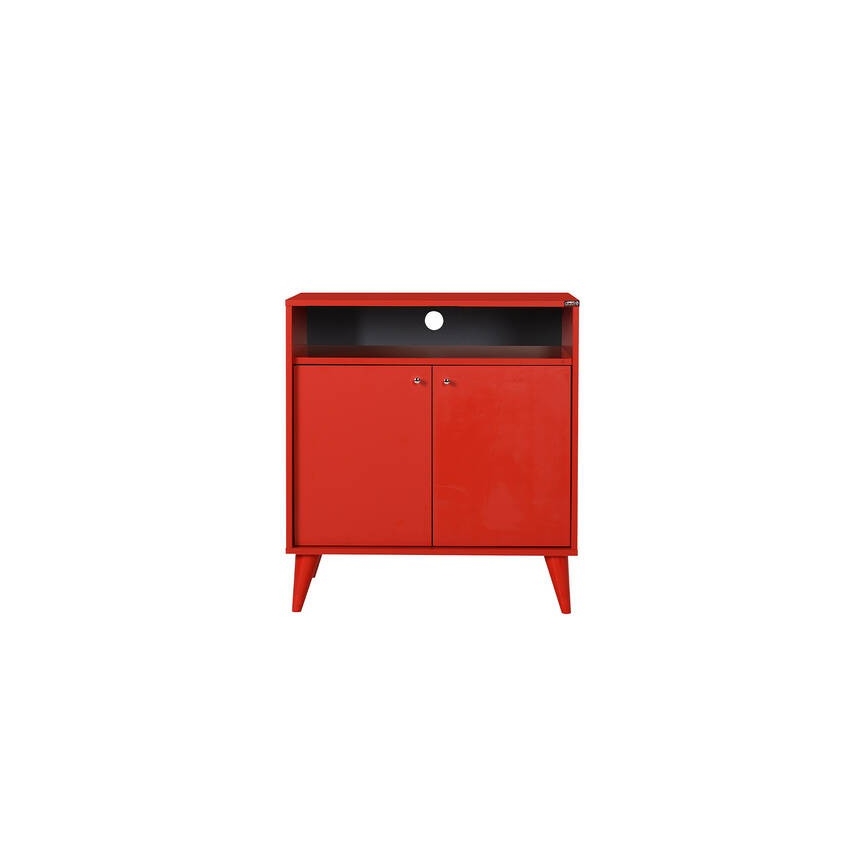 Kapp 79x73 cm punane