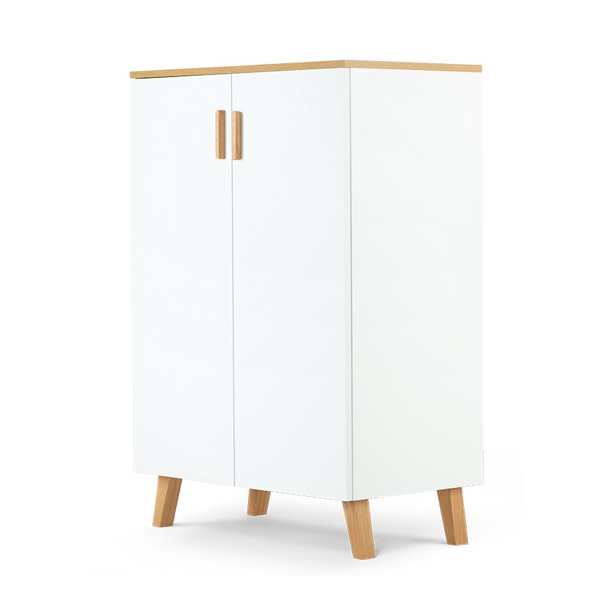Kapp FRISK 117x80 cm valge/naturaalne tamm