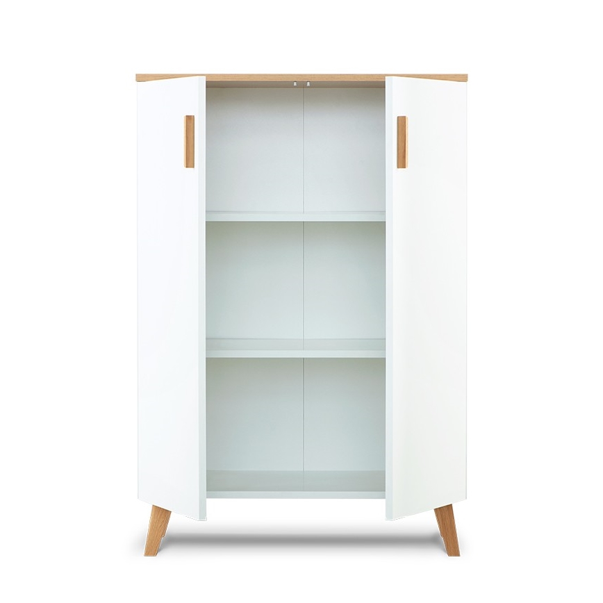 Kapp FRISK 117x80 cm valge/naturaalne tamm