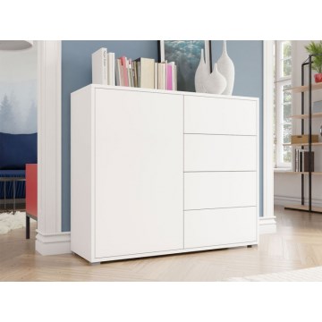 Kapp GESITA 93x41 cm valge