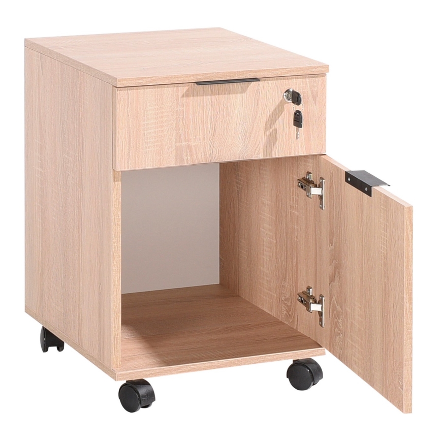 Kapp kontorisse 61x41 cm pruun