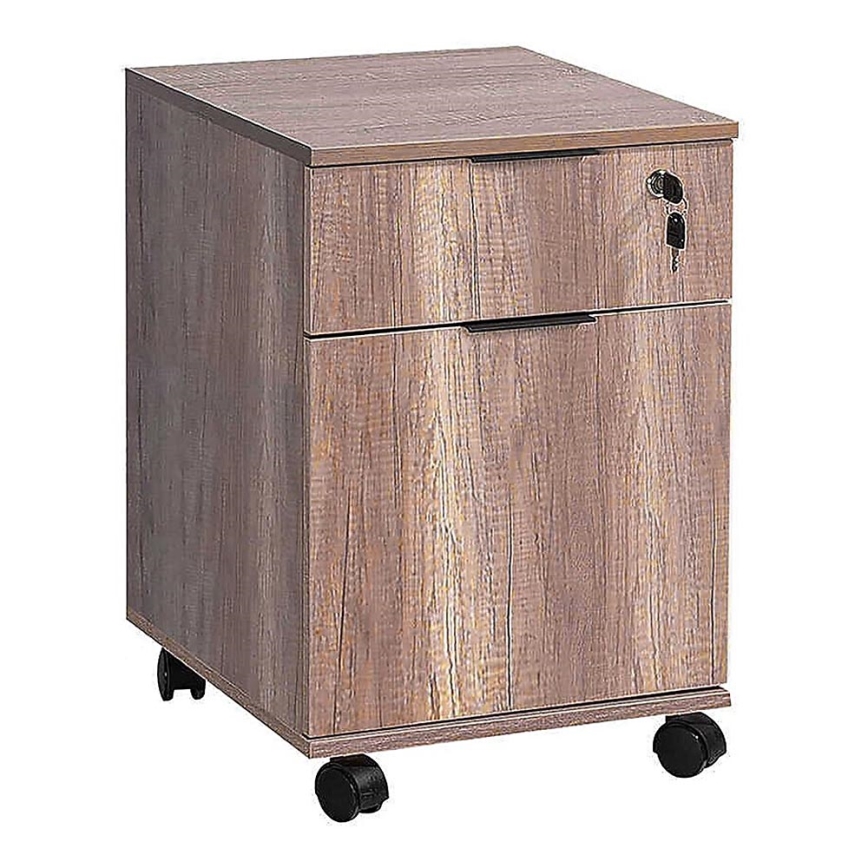 Kapp kontorisse 61x41 cm pruun