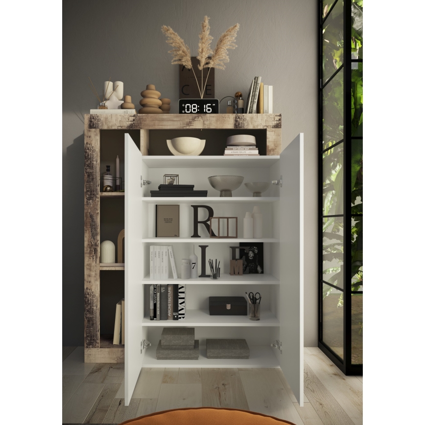 Kapp LENOR valge/vaher