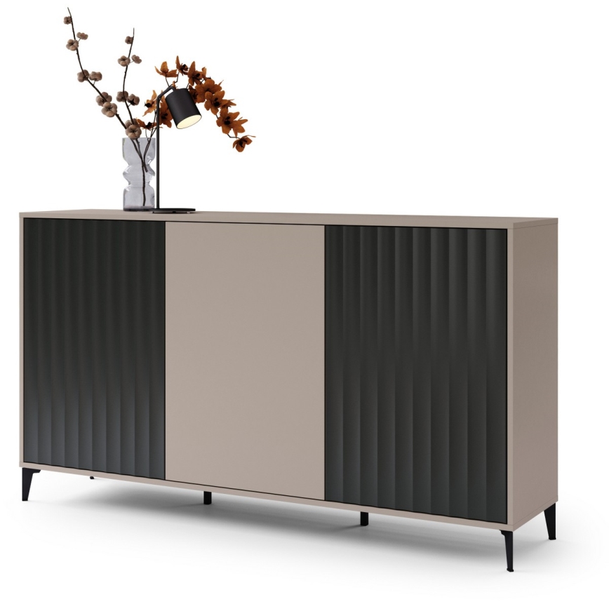Kapp RONJA taupe/must