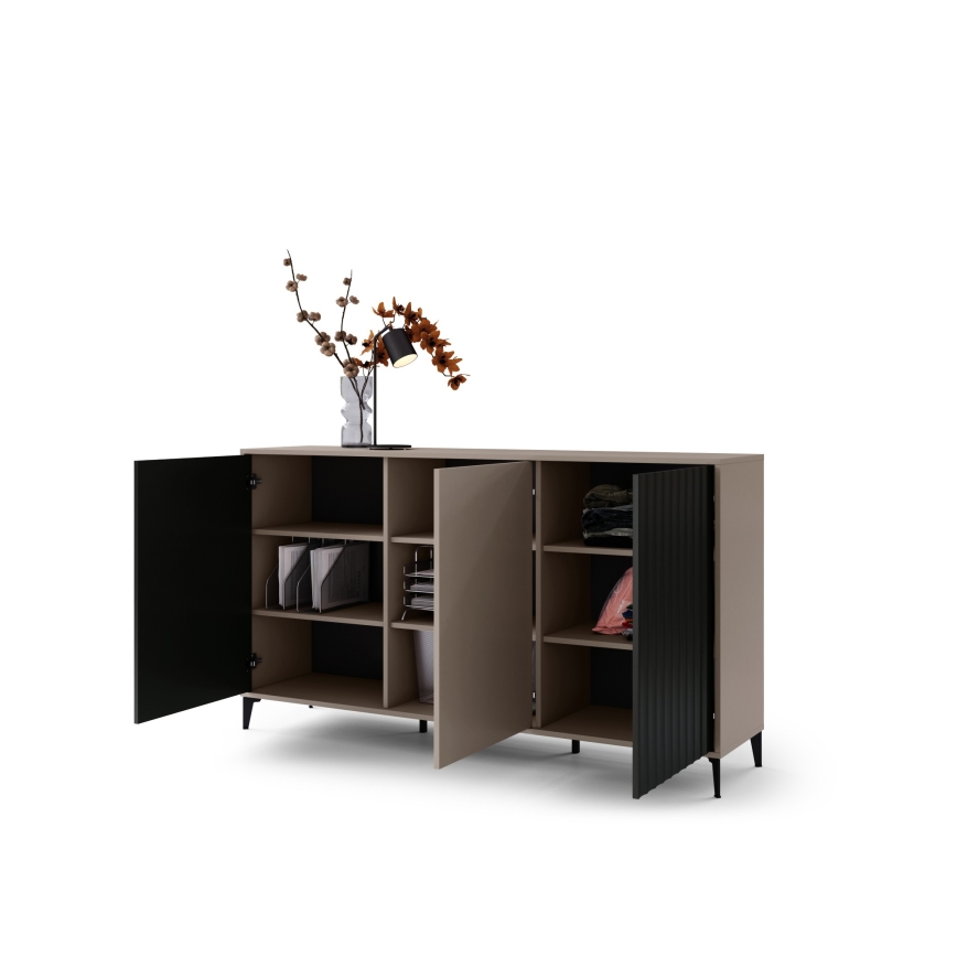 Kapp RONJA taupe/must