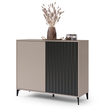 Kapp RONJA taupe/must