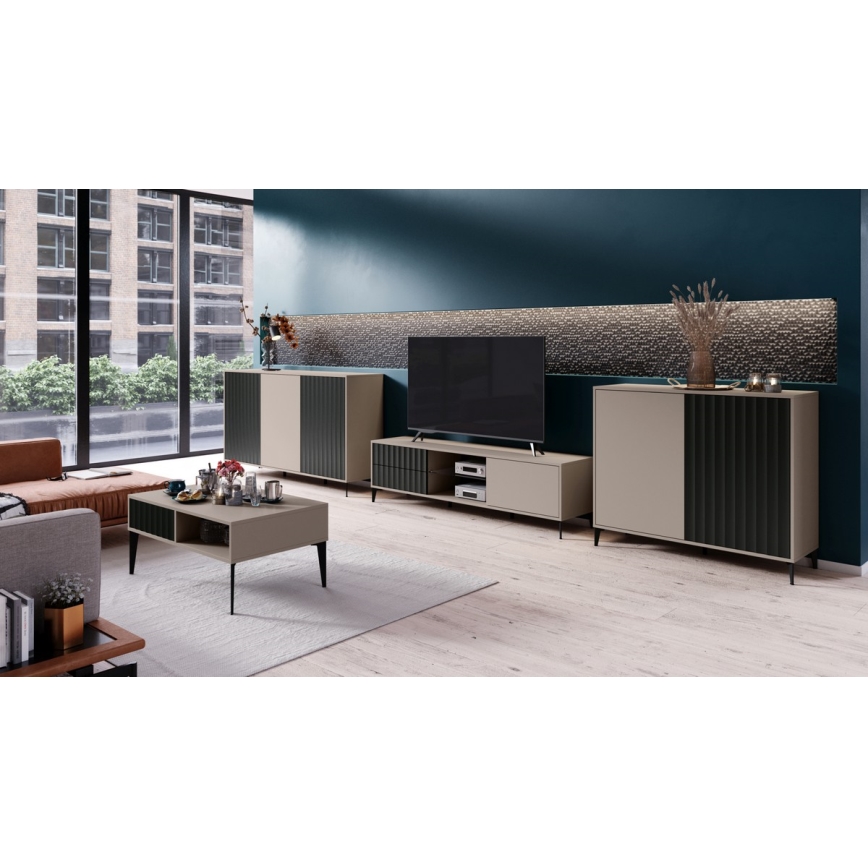 Kapp RONJA taupe/must