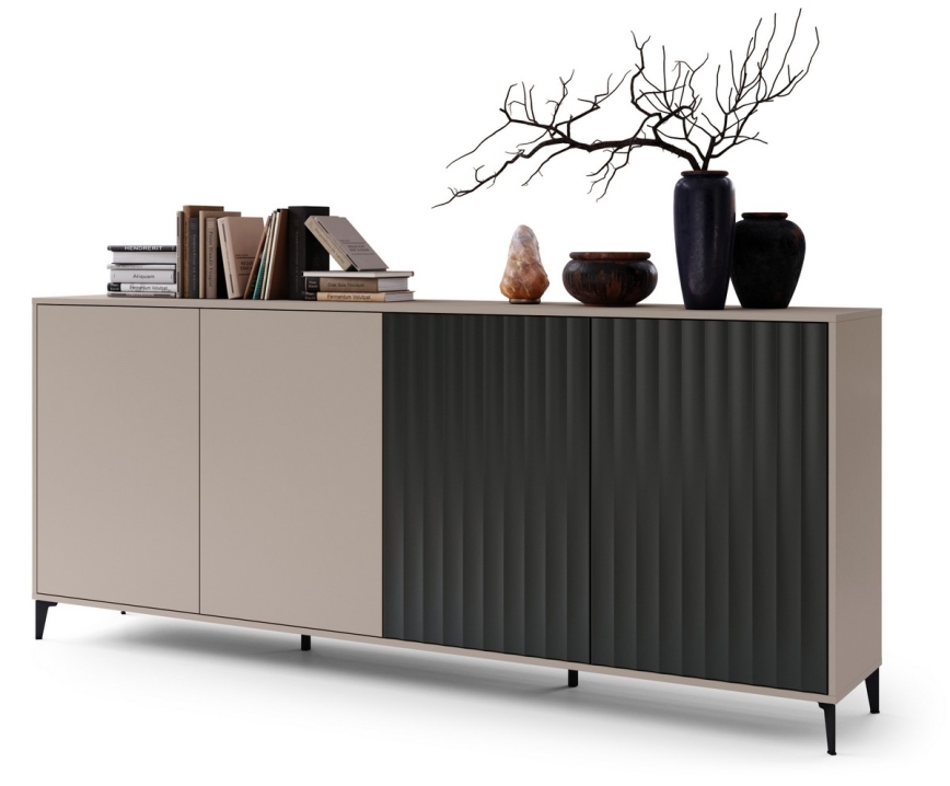 Kapp RONJA taupe/must