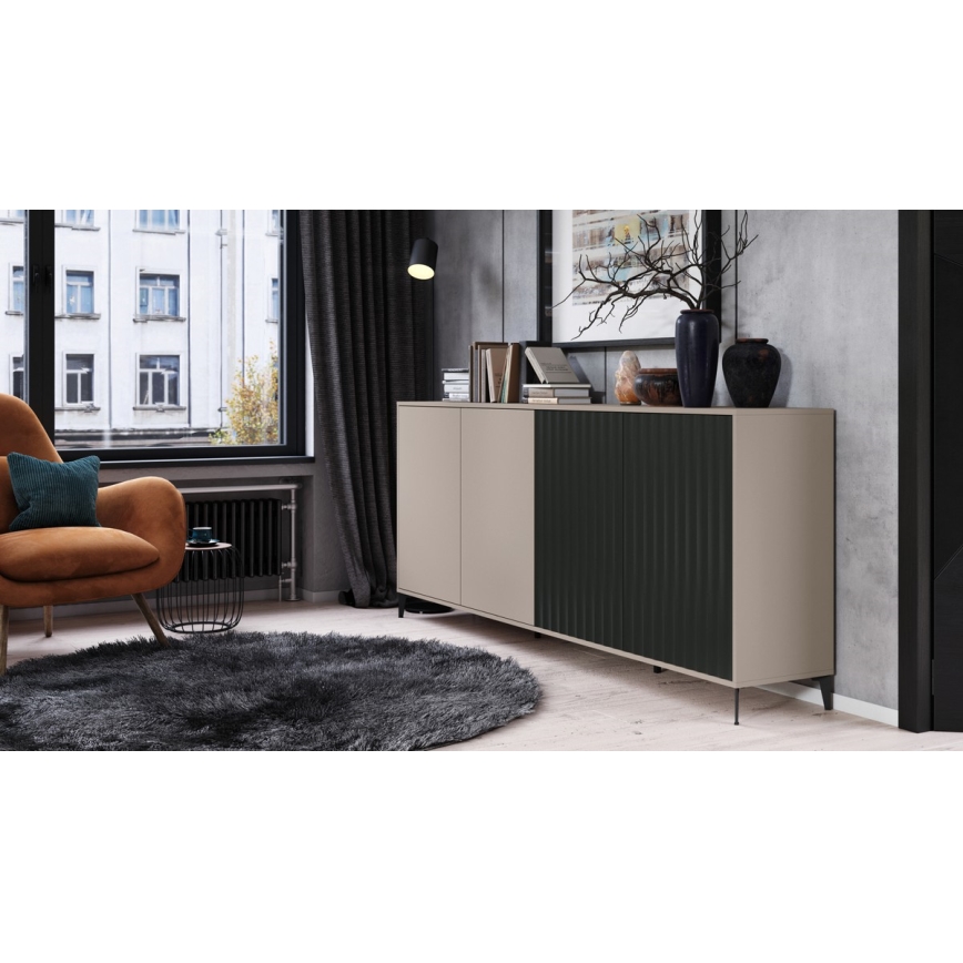 Kapp RONJA taupe/must