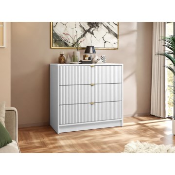 Kapp TIRENO 75x80 cm valge
