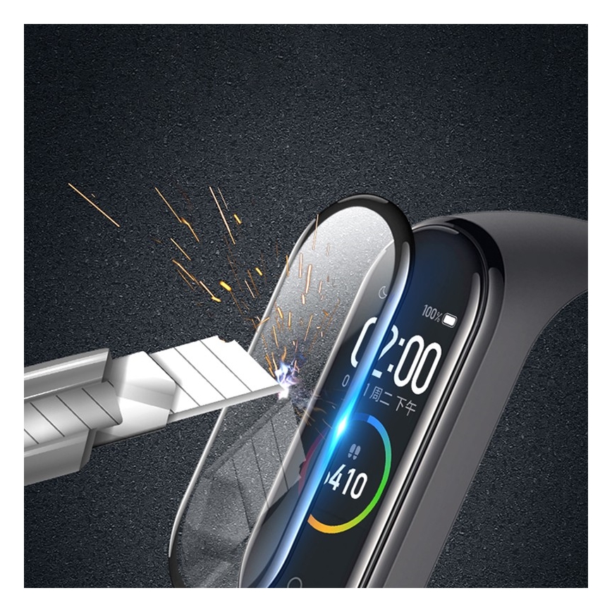 Karastatud kaitsekile Xiaomi Mi Band 4/5/6 aktiivsusmonitorile