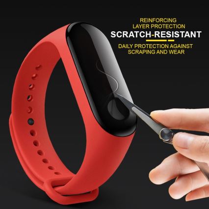 Karastatud kaitsekile Xiaomi Mi Band 4/5/6 aktiivsusmonitorile