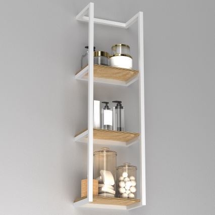 Käterätikuhoidja seinale 78x23 cm valge
