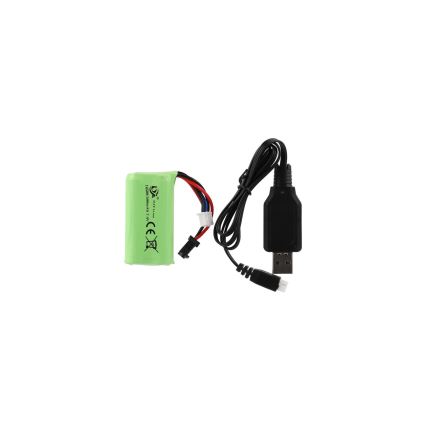 Kaugjuhtimispultiga RC-buggy, 7,4 V/500 mAh, lilla