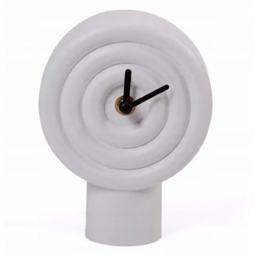 Keraamiline lauakell 16 cm 1xAA valge