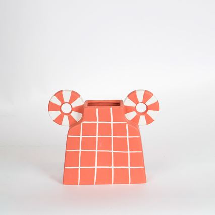 Keraamiline vaas 30,6x22,5 cm oranž