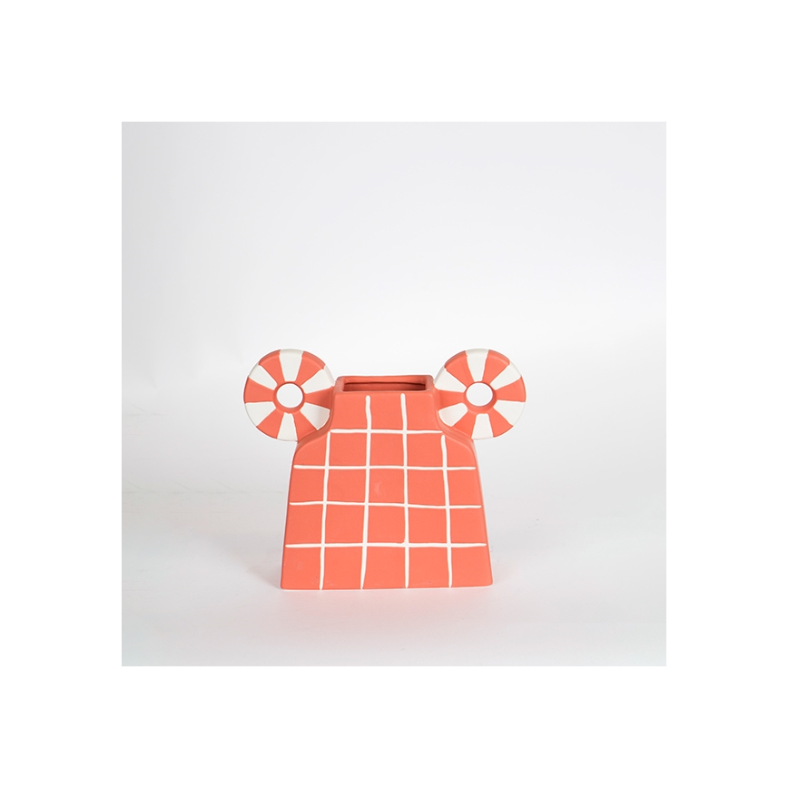 Keraamiline vaas 30,6x22,5 cm oranž