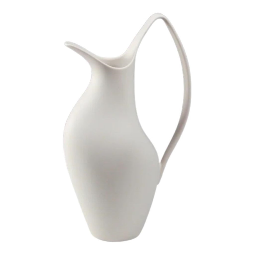 Keraamiline vaas 33x17x19 cm, valge