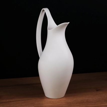 Keraamiline vaas 33x17x19 cm, valge