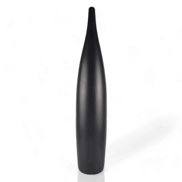 Keraamiline vaas 70 cm matt-must