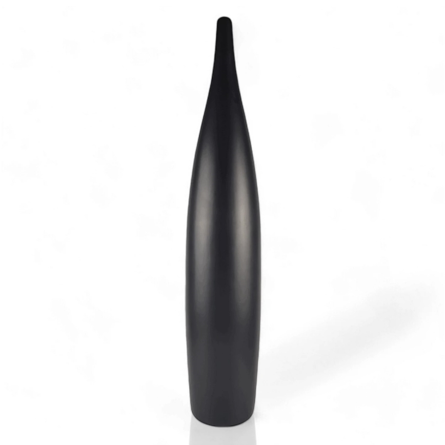 Keraamiline vaas 70 cm matt-must