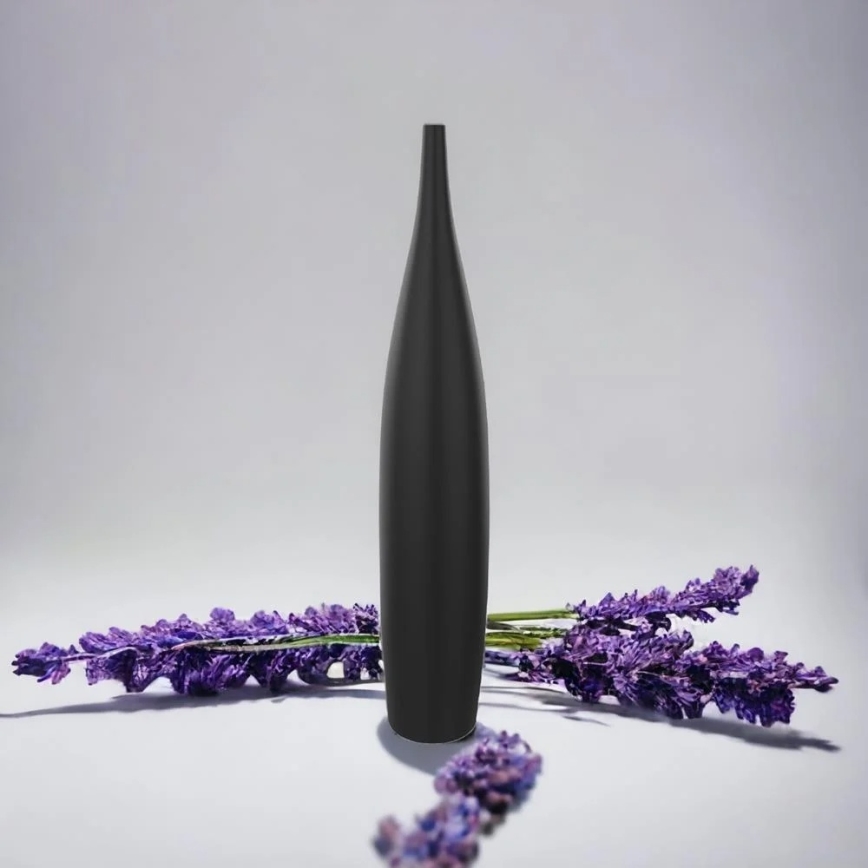 Keraamiline vaas 70 cm matt-must