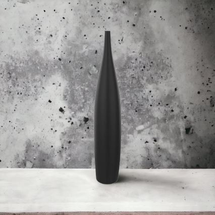 Keraamiline vaas 70 cm matt-must