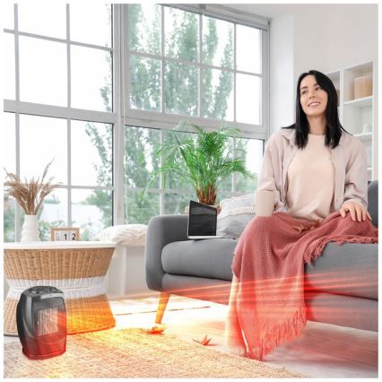 Keraamilise küttekehaga ventilaator RIN 1500W/230V must