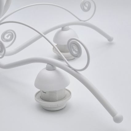 Ketiga lühter RETRO II 5xE27/60W/230V valge