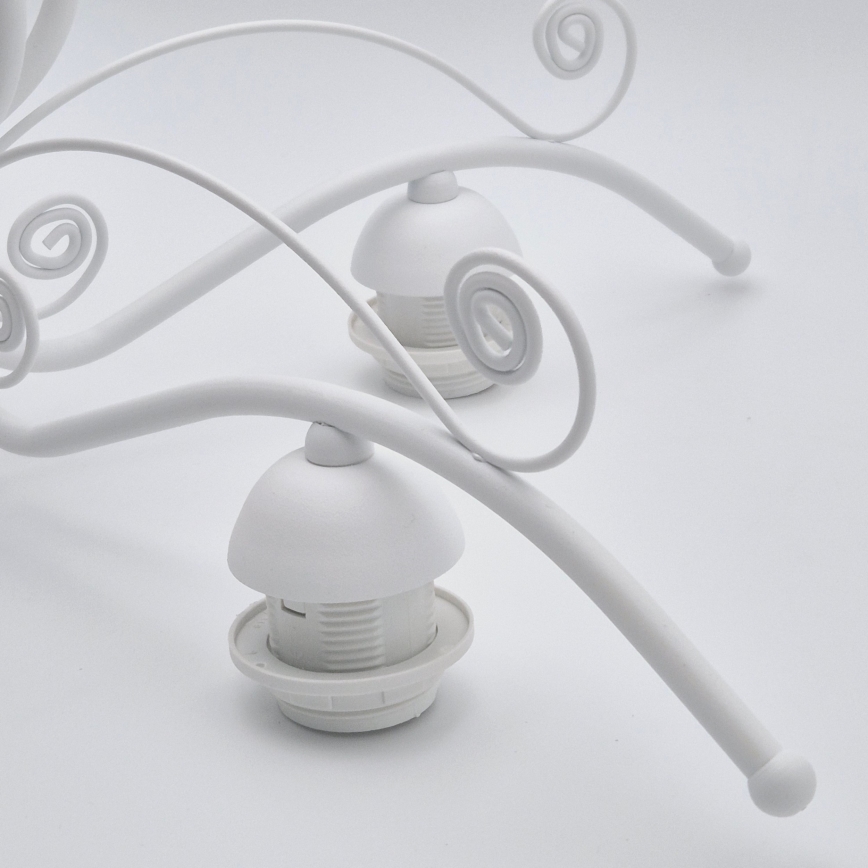 Ketiga lühter RETRO II 5xE27/60W/230V valge