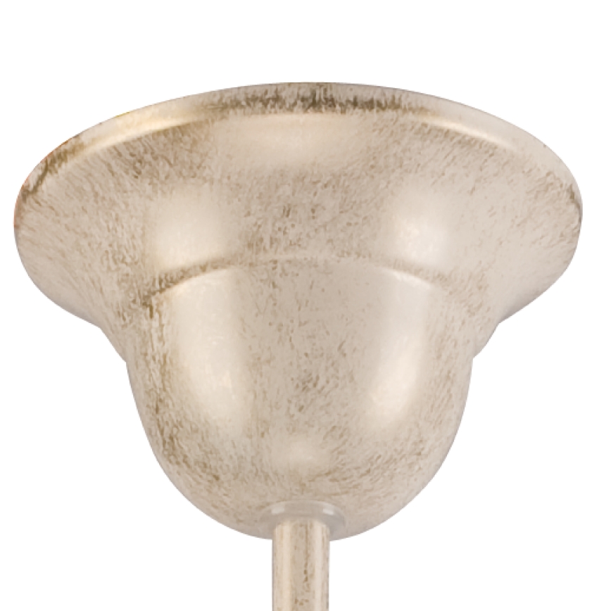 Ketiga lühter RETRO II 5xE27/60W/230V, valge patina