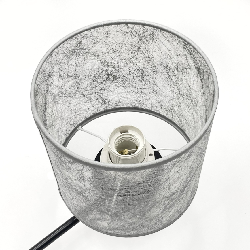 Ketiga lühter ROSA 3xE27/60W/230V must/hall