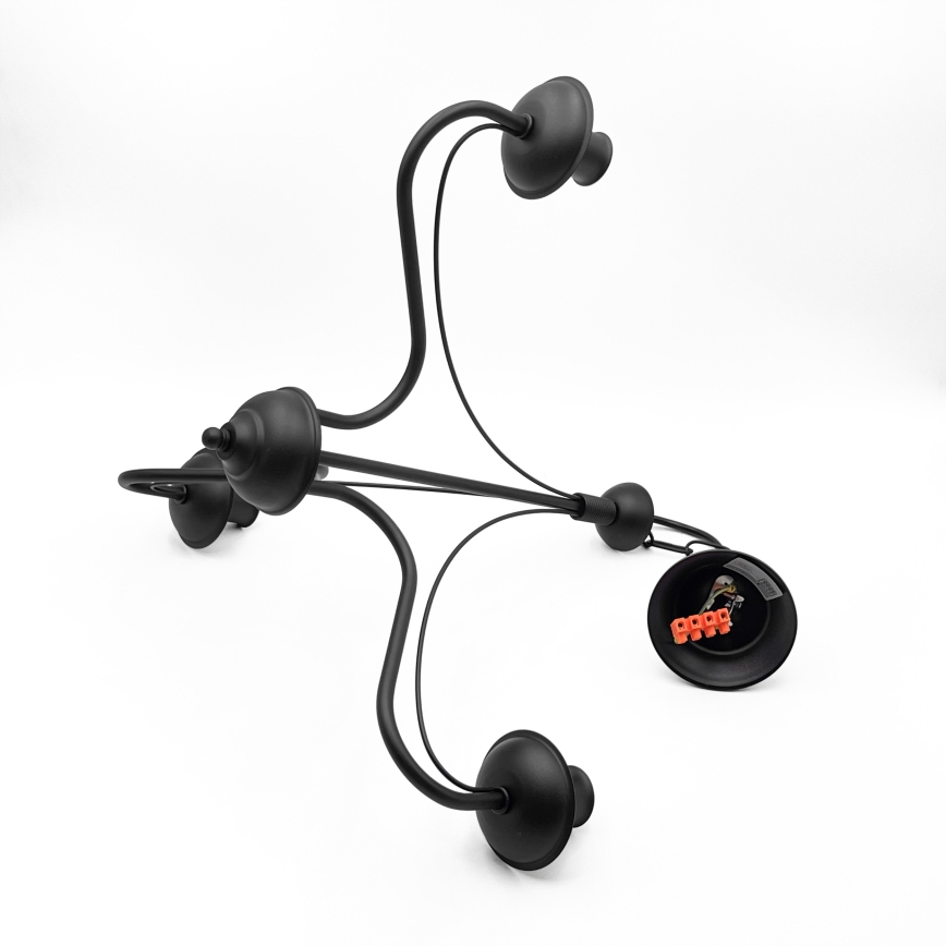 Ketiga rippuv lühter ANTON 3xE14/15W/230V must