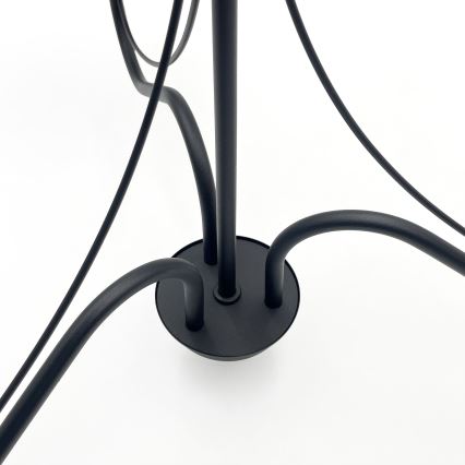 Ketiga rippuv lühter ANTON 3xE14/15W/230V must