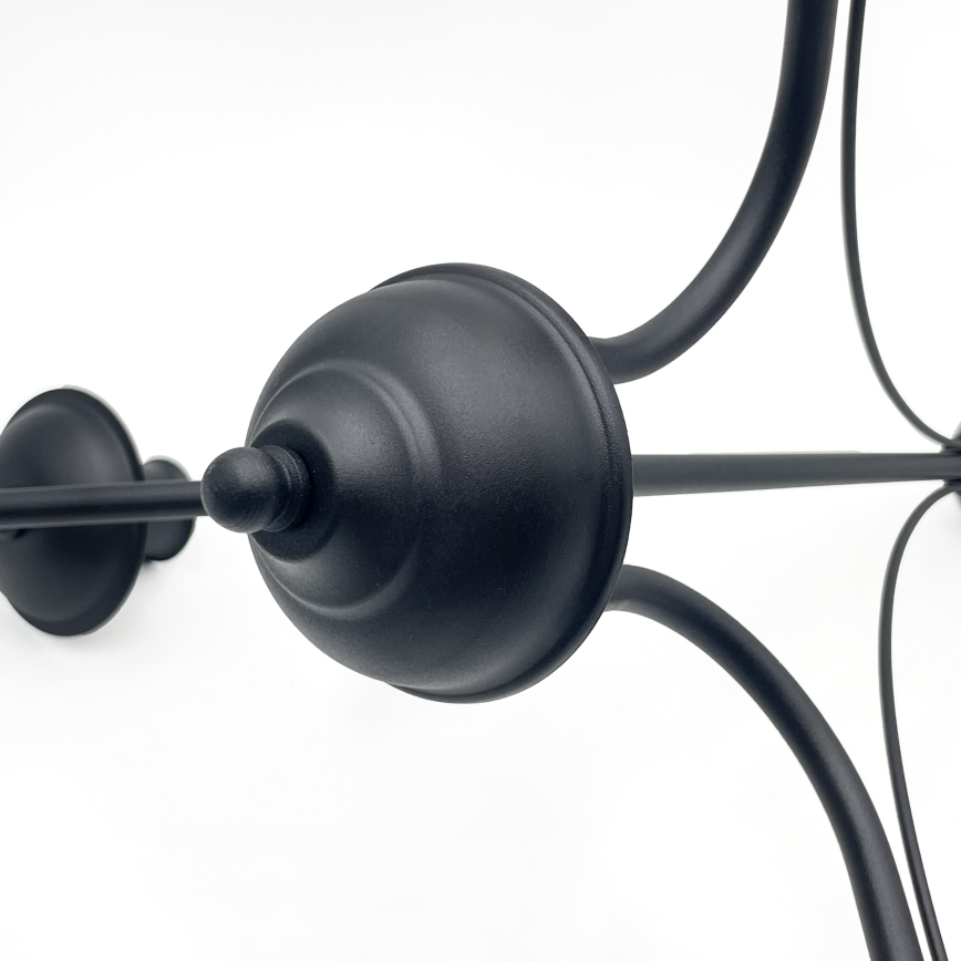 Ketiga rippuv lühter ANTON 3xE14/15W/230V must