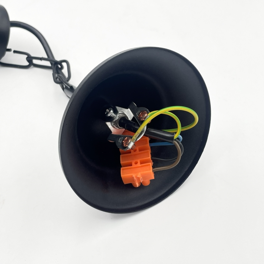 Ketiga rippuv lühter ANTON 3xE14/15W/230V must