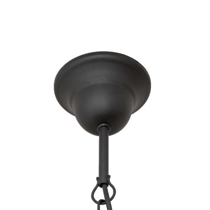 Kettaga rippkroonlühter MALBO 8xE14/10W/230V, must