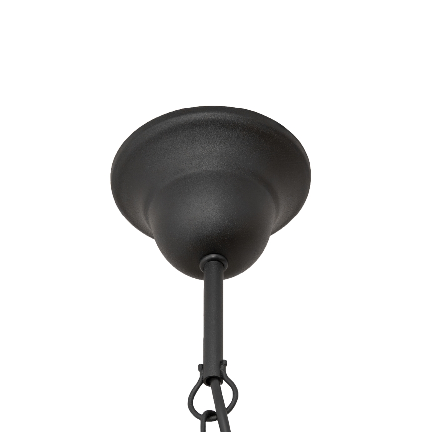 Kettaga rippkroonlühter MALBO 8xE14/10W/230V, must