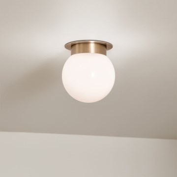 Kichler KL-ALBERS-F-G-CPZ laelamp ALBERS 1xE27/40W/230V, läbimõõt 20,3 cm, kuldne