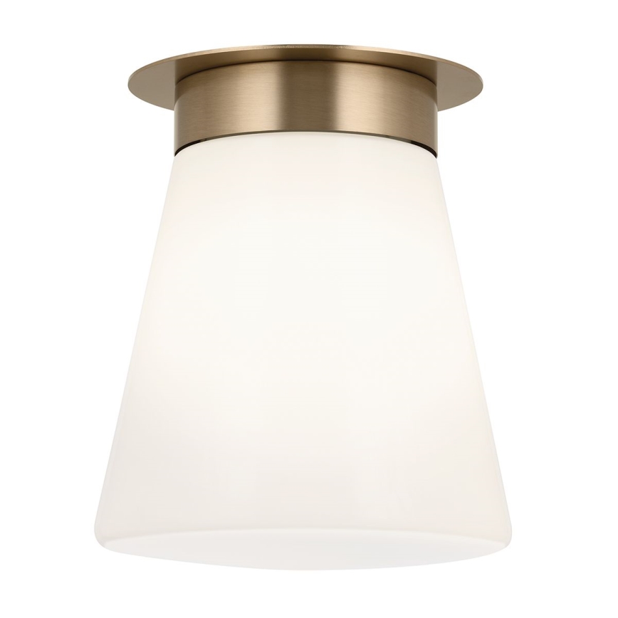Kichler - laelamp ALBERS 1xE27/40W/230V, läbimõõt 21,6 cm, pronksviimistlus